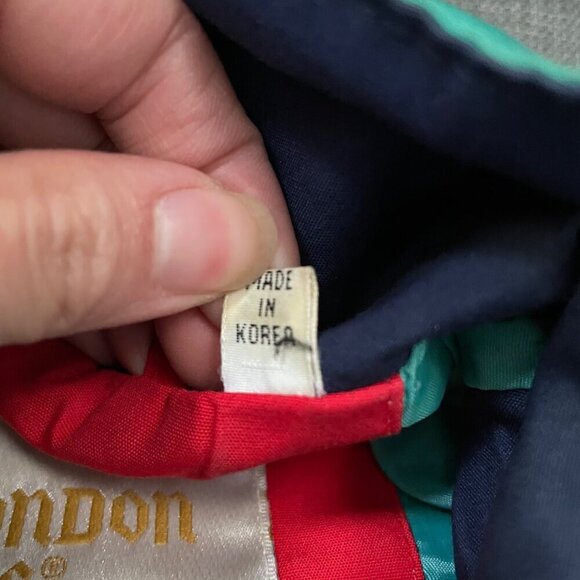 Vintage London Fog Green Full Zip Raincoat Women's Size XS Pockets Gorpcore - Picture 4 of 10